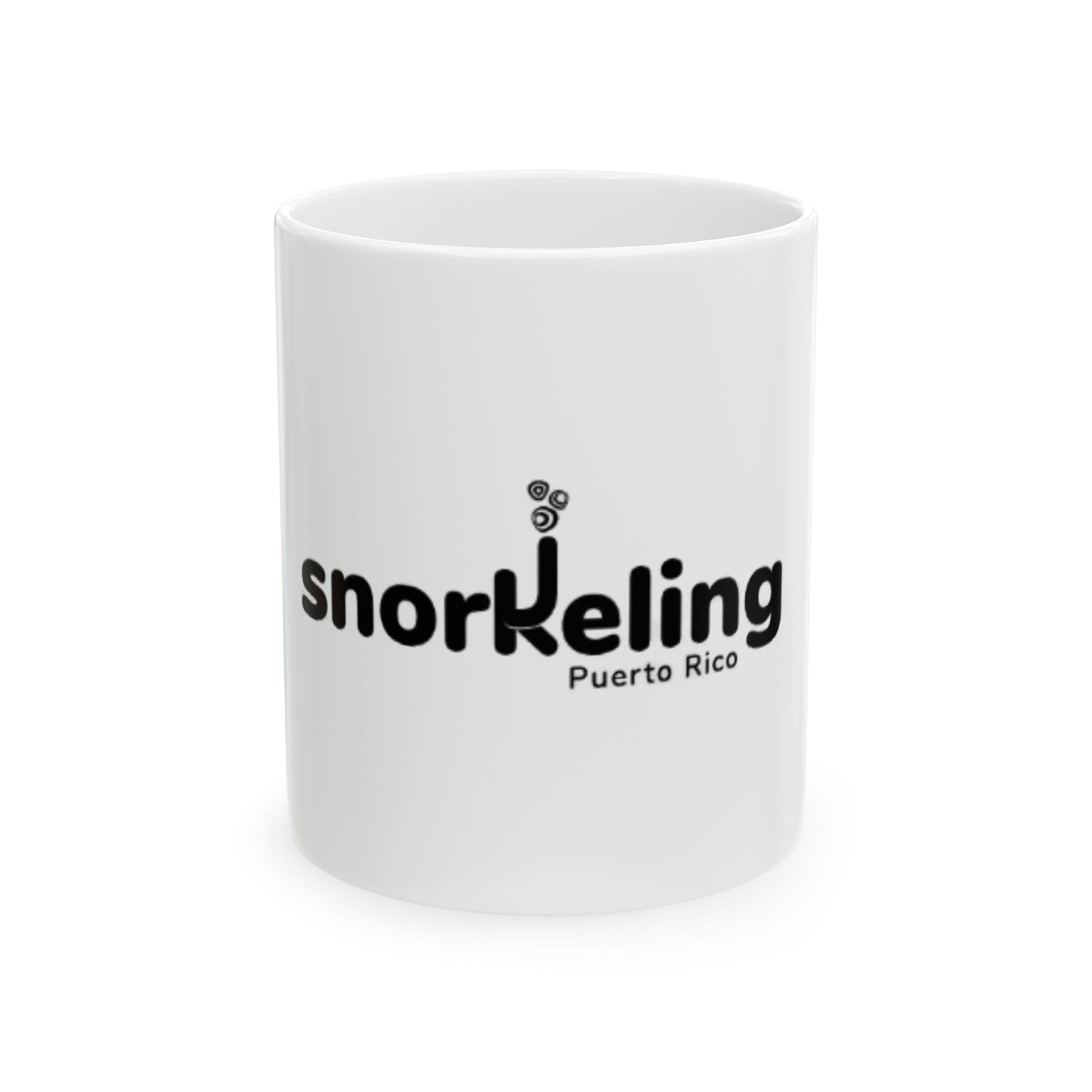 Snorkeling Puerto Rico Ceramic Mug 11 oz