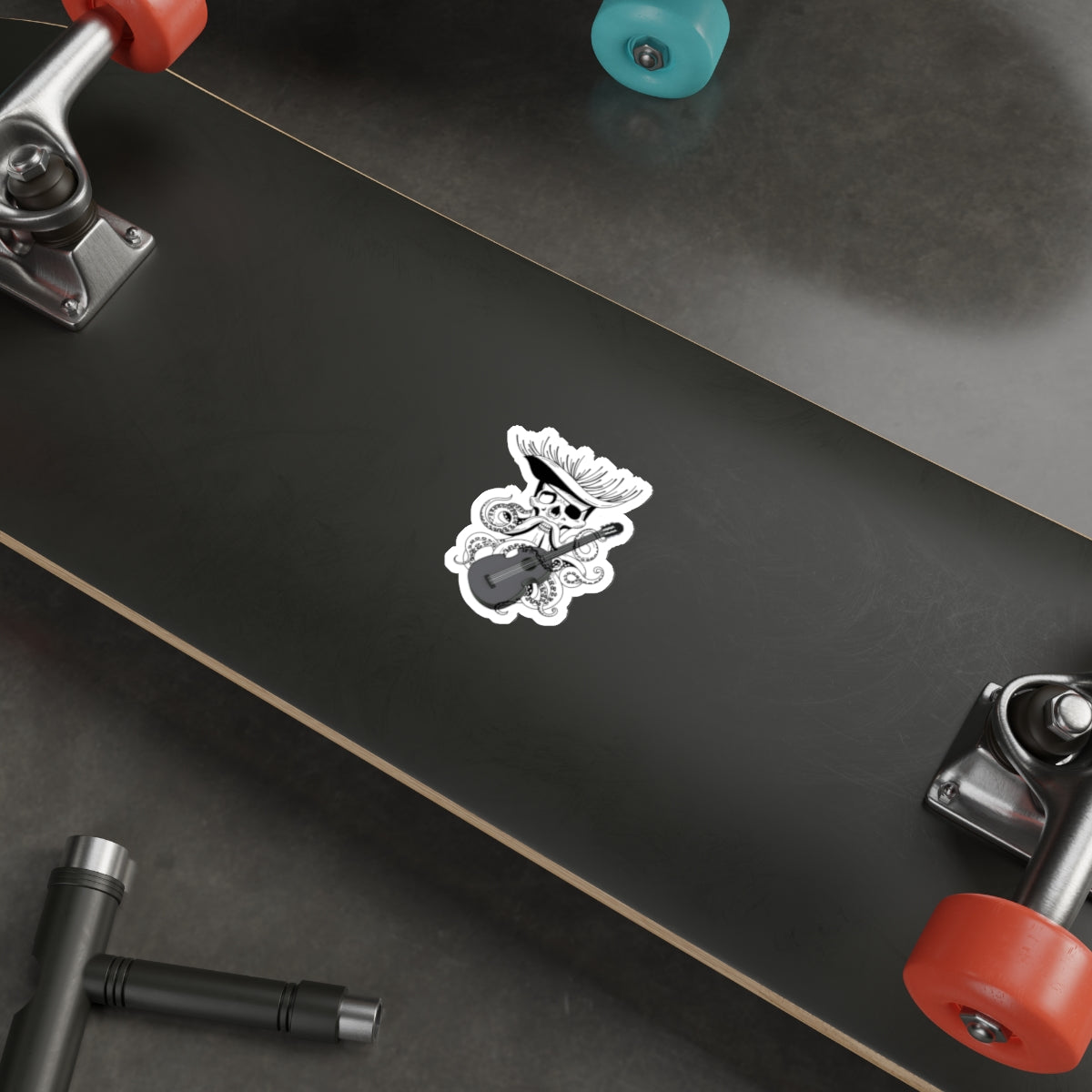 El Cuatro del Kraken Sticker