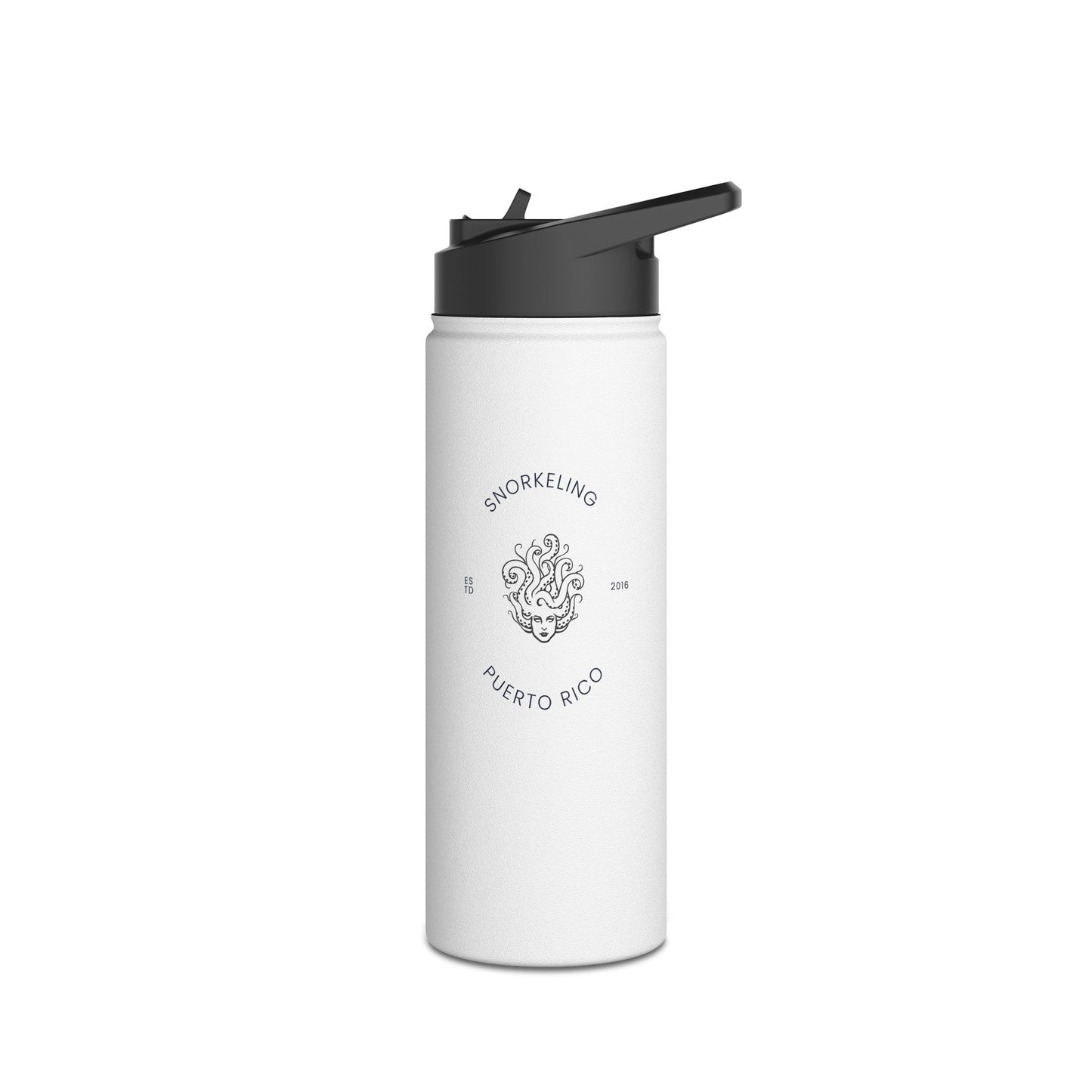 Eco-Friendly Snorkeling Puerto Rico Stainless Steel Water Bottle