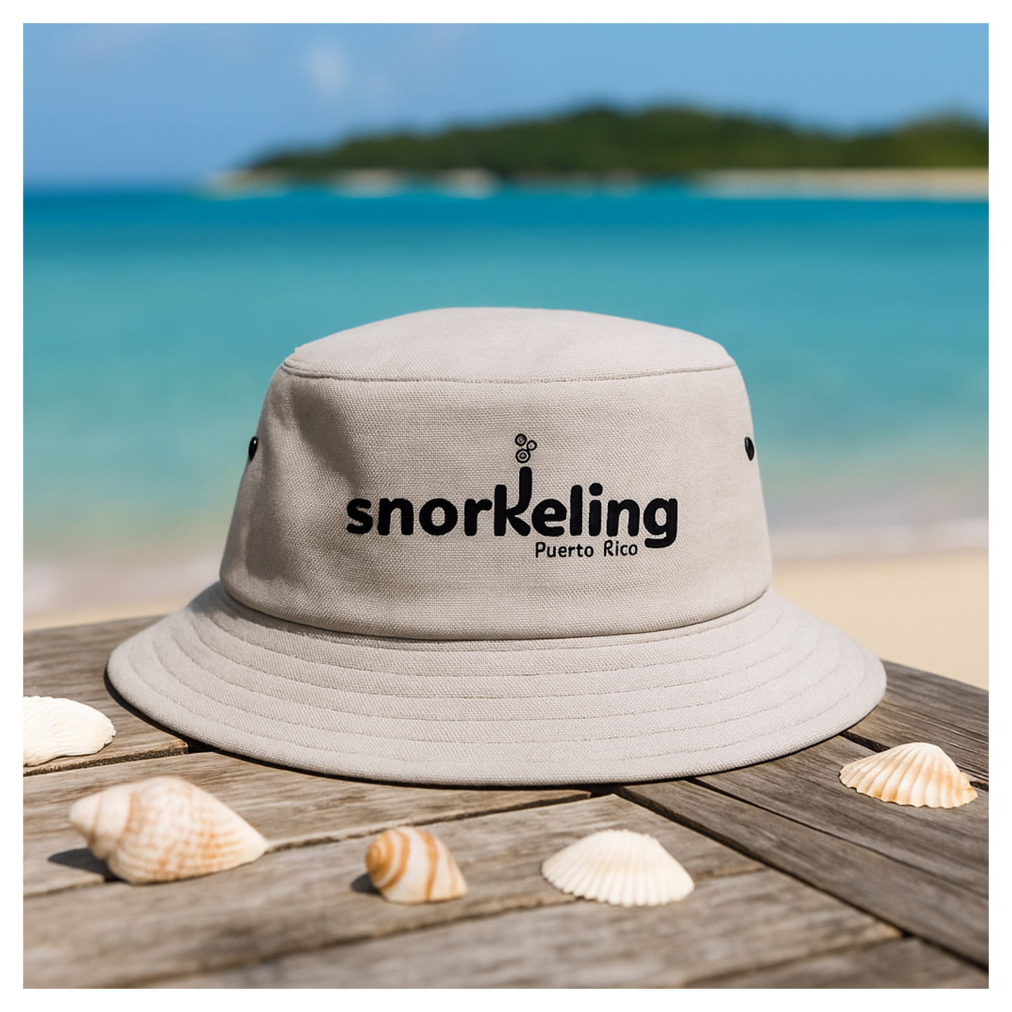 Snorkeling Puerto Rico Bucket Hat