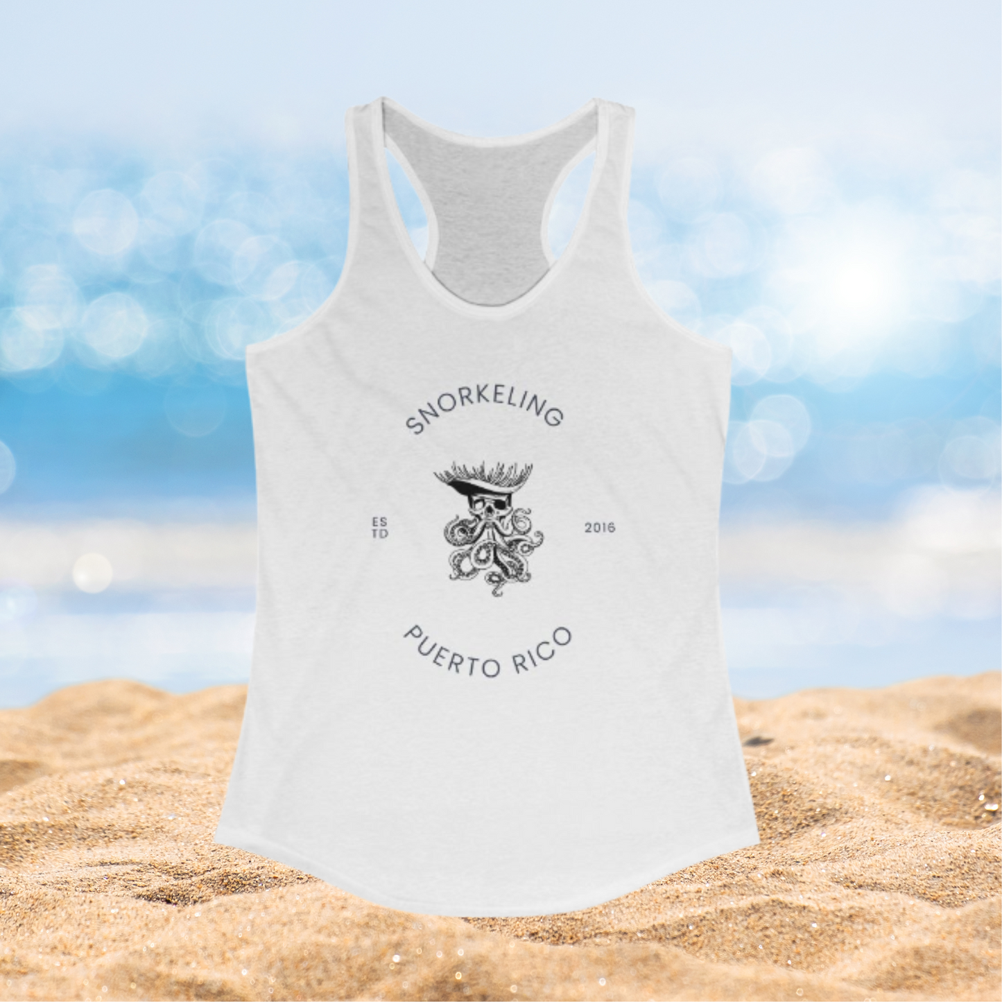Snorkeling Puerto Rico El Kraken Woman Tank Top
