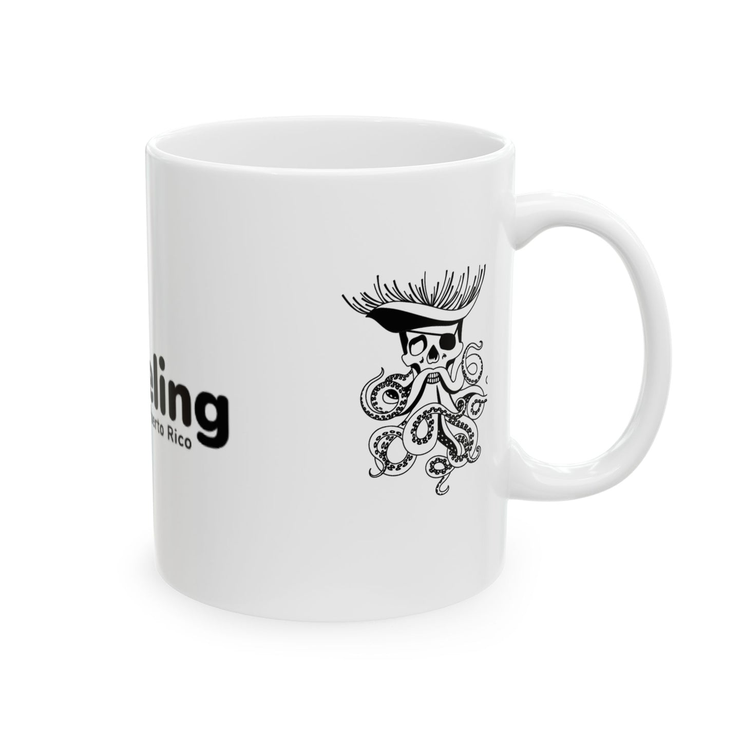 Snorkeling Puerto Rico Ceramic Mug 11 oz