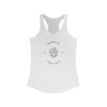 Snorkeling Puerto Rico Medusa Women's Tank Top