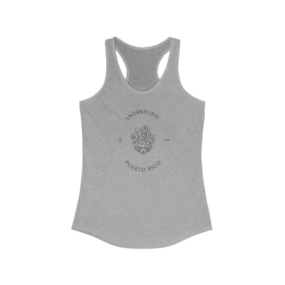 Snorkeling Puerto Rico Medusa Women's Tank Top