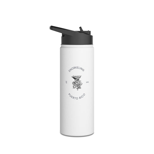 Eco-Friendly Snorkeling Puerto Rico Stainless Steel Water Bottle