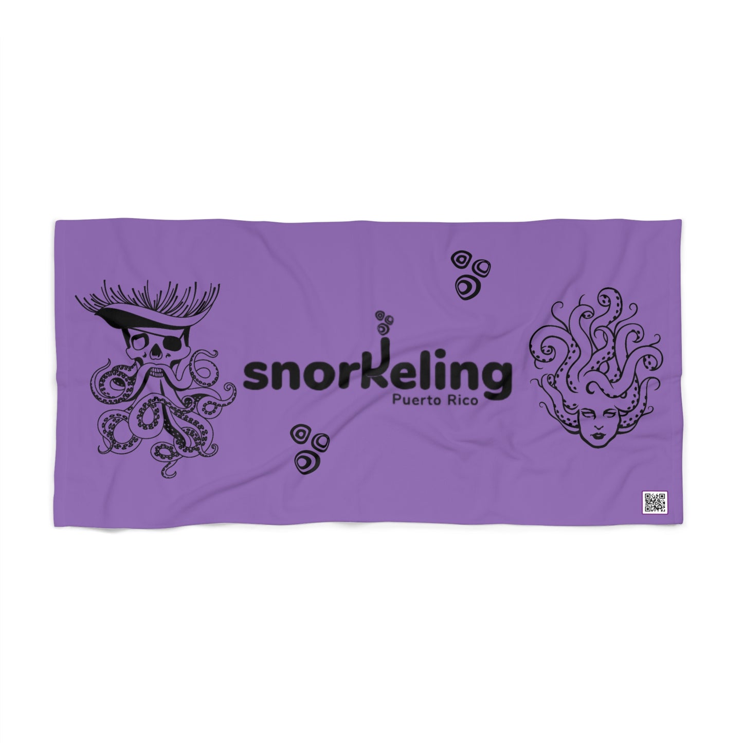 Fun Snorkeling Beach Towel