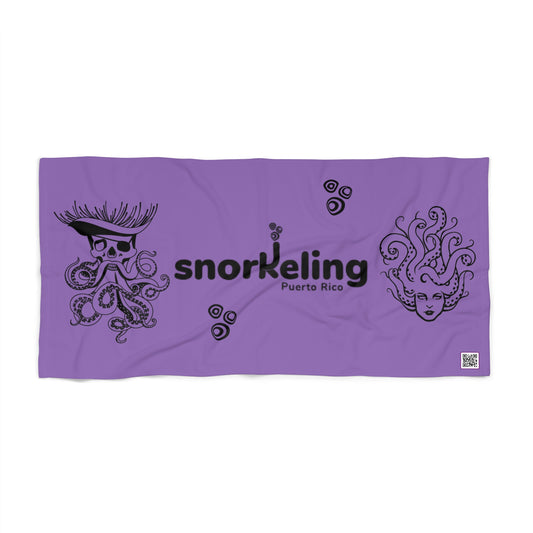 Fun Snorkeling Beach Towel